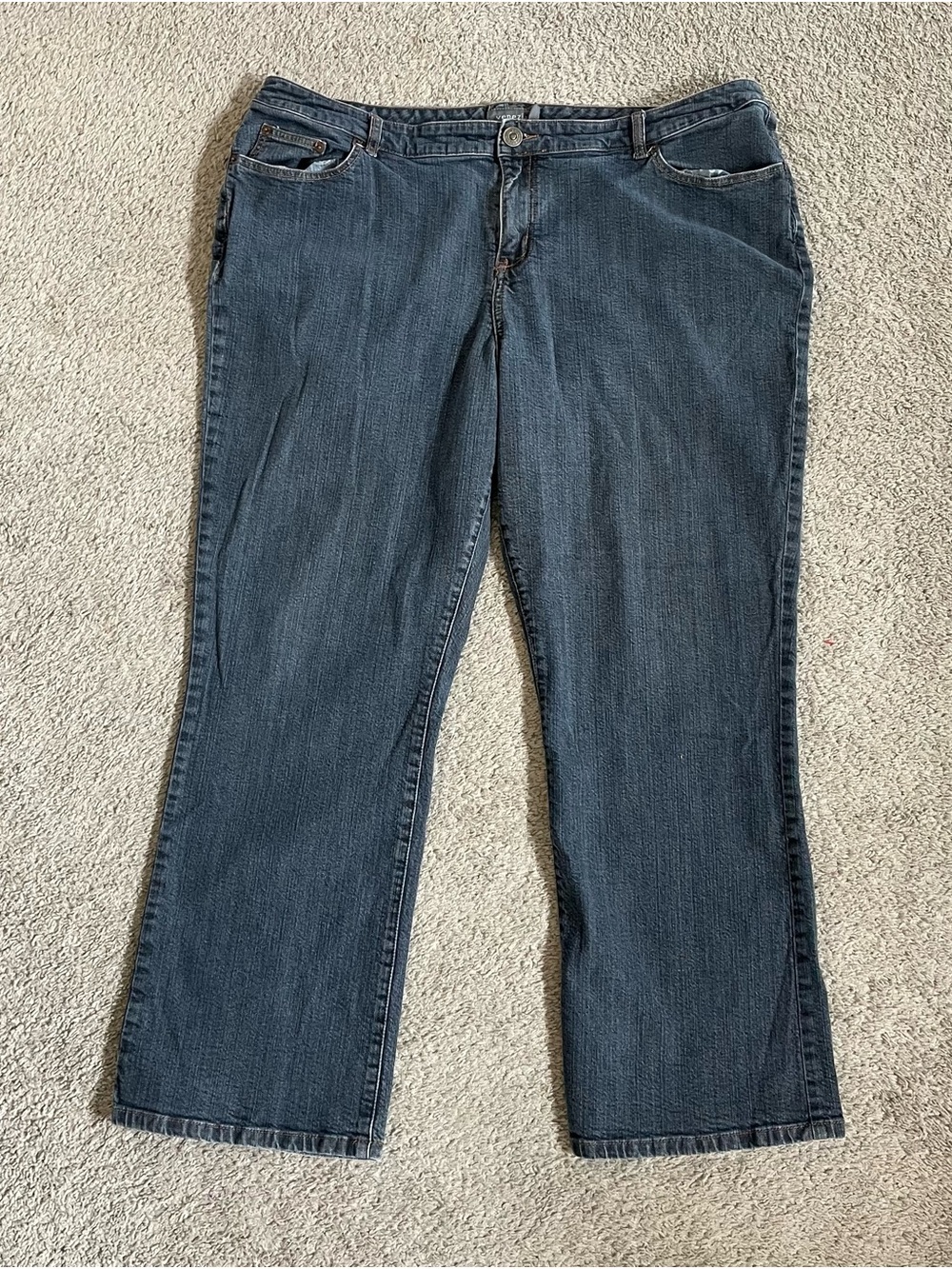 Venezia Dark Blue Boot Cut Jeans
